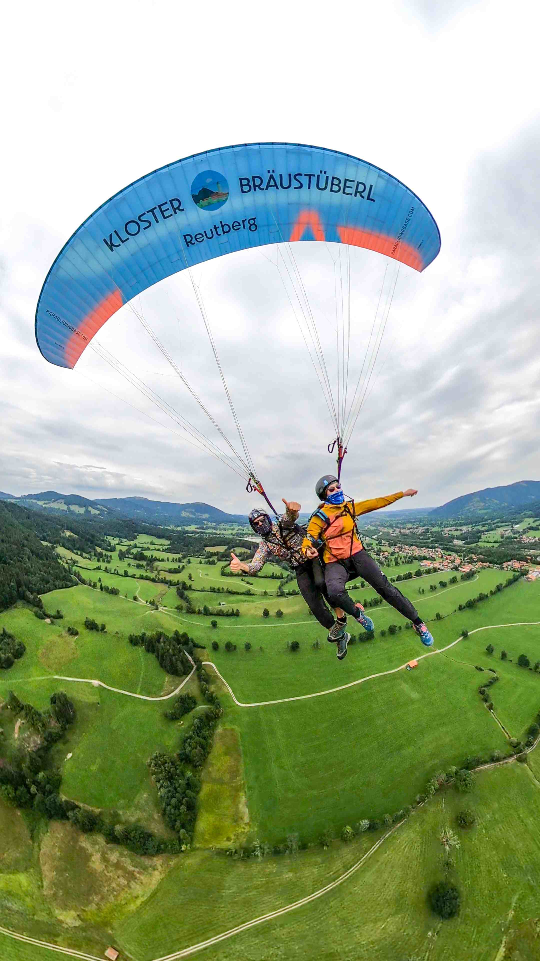 Tandem Paragliding Brauneck - Gleitschirmfliegen